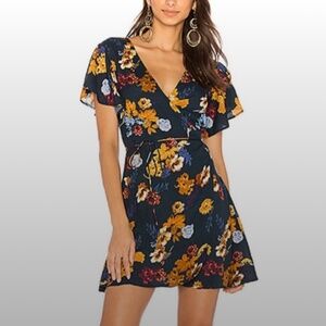 Cleobella x Revolve wrap mini dress